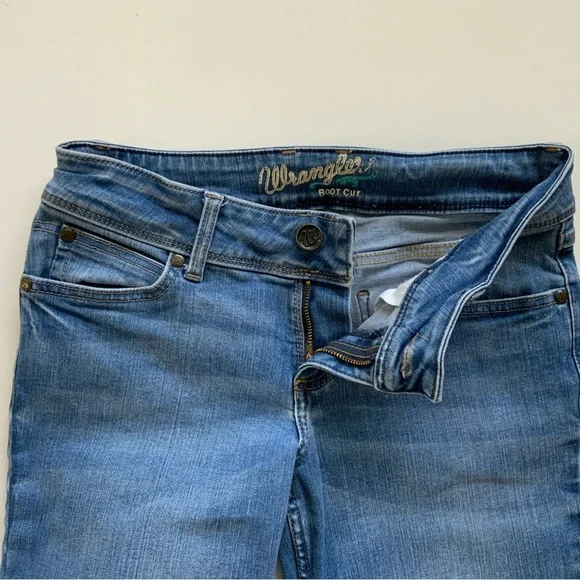 Wrangler Stretchy Bootcut Denim Jeans Medium blue - Picture 5 of 7